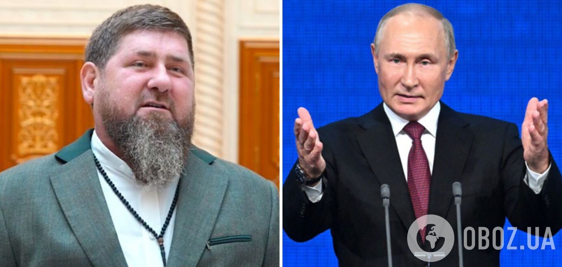 Кадыров 'отцензурировал' обращение Путина к Федеральному собранию: стало известно, какой отрывок 'вычеркнул'