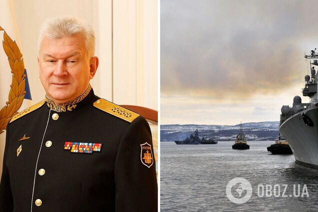 В Росії звільнили головкома військово-морського флоту Євменова – росЗМІ