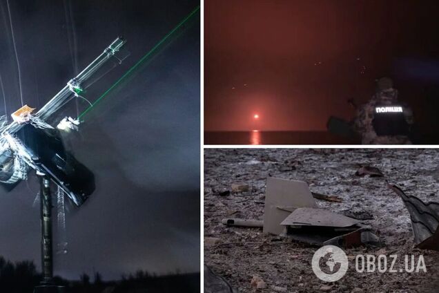 Оккупанты ночью запустили по Украине 25 'Шахедов': силы ПВО сбили 15 дронов. Видео