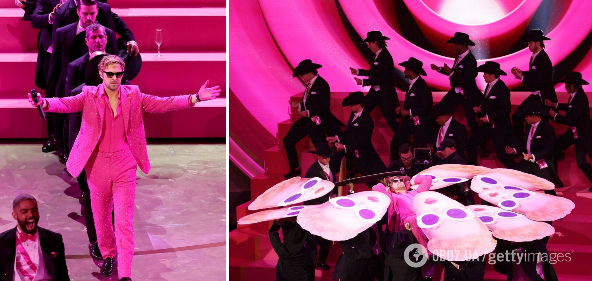 Райан Гослинг зажег на 'Оскаре' с культовым перформансом Кена из 'Барби': Марго Робби не сдержала смеха. Видео