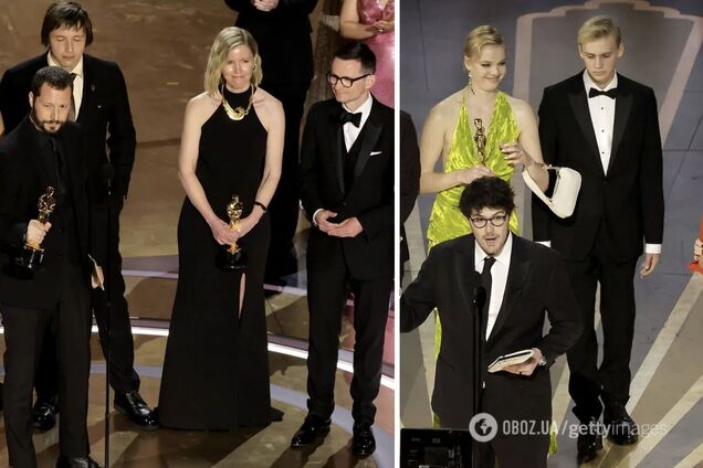 У них радость, у нас горе. Сеть поразили фото Навальных и команды '20 дней в Мариуполе' на вручении 'Оскара' в 2023 и 2024 годах