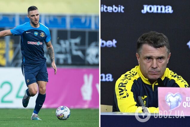 Вызван дебютант: Ребров изменил состав сборной Украины на матч с Боснией