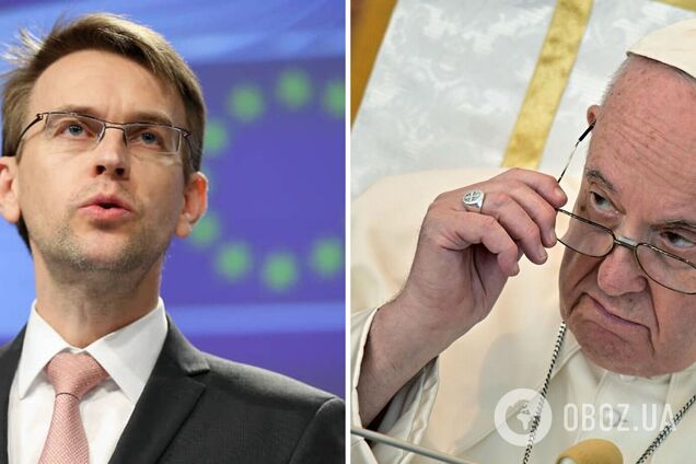 'Мир должен быть справедливым': в ЕС дали официальный ответ Папе Римскому на слова о 'белом флаге'