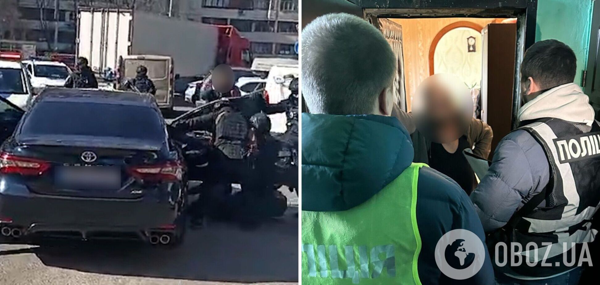 У Києві шахраї під виглядом працівників ТЦК видурили у підприємця 1,7 млн грн: їх затримала поліція. Відео