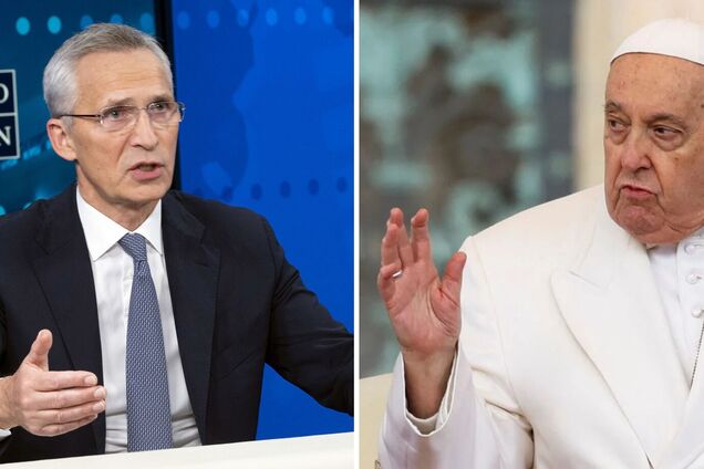 Єнс Столтенберг відповів Папі Франциску