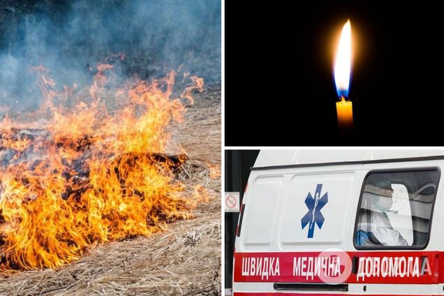 В пожаре погиб житель Житомирщины