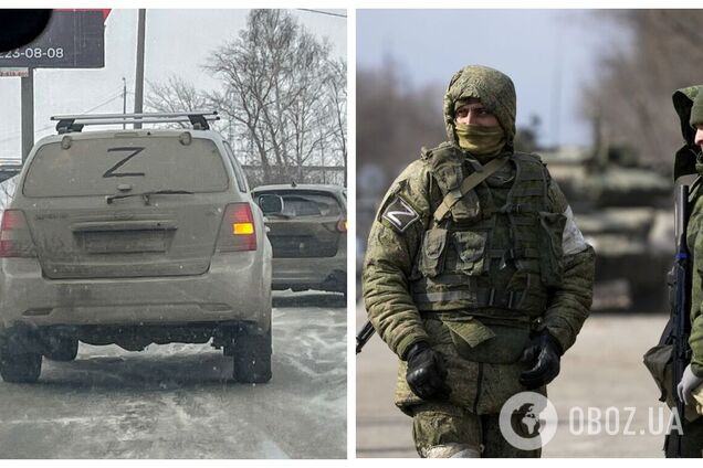 Окупанти на Бєлгородщині змушені знімати Z-символіку через неприязнь населення: у ГУР опублікували перехоплення