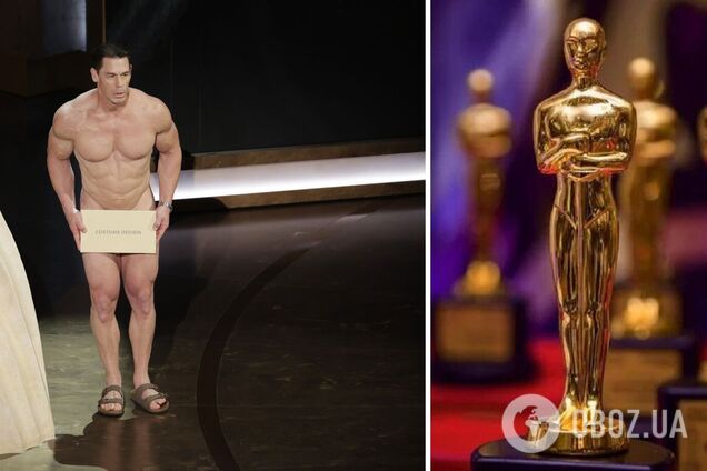 Голий Джон Сіна допоміг встановити рекорд на 'Оскарі': спливли подробиці пікантного номера з 'лялькою Кена'