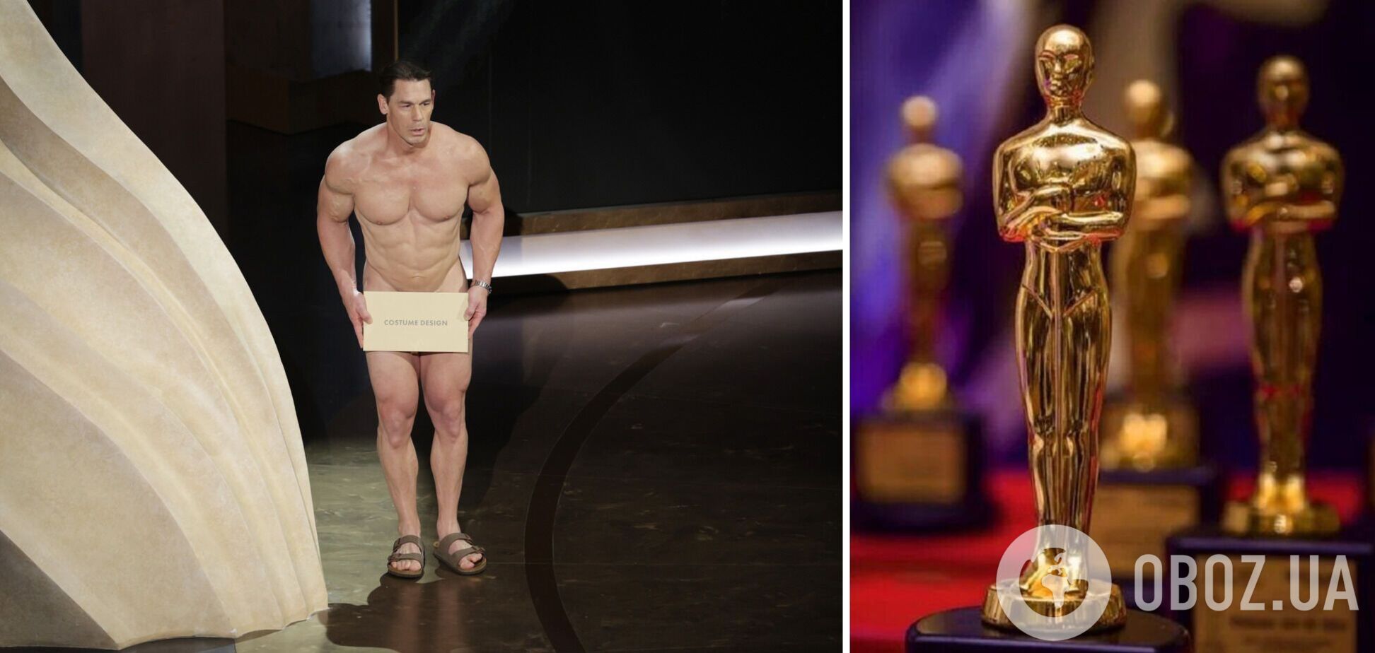 Голый Джон Сина помог установить рекорд на 'Оскаре': всплыли подробности пикантного номера с 'куклой Кена'