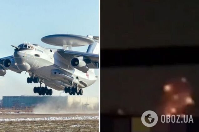 Розвідка Британії оцінила наслідки удару по російському літаку А-50 у Таганрозі