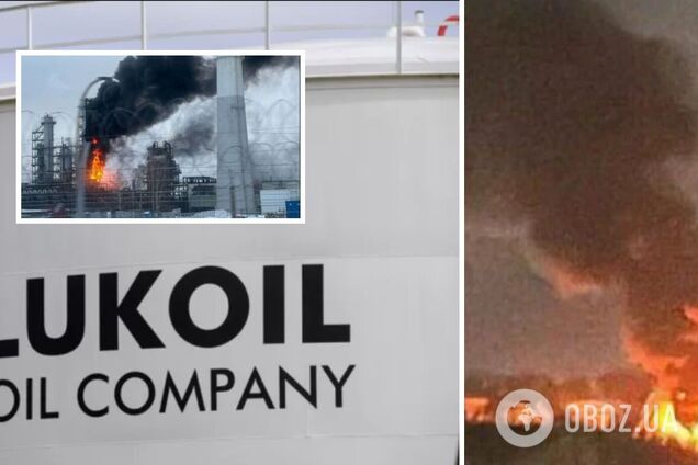'Бавовна' була потужною: НПЗ 'Лукойл' у російському Кстові призупинив роботу після атаки дрона