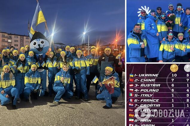 Лучшая среди всех стран! Украина впервые в истории выиграла медальный зачет Зимних Дефлимпийских игр