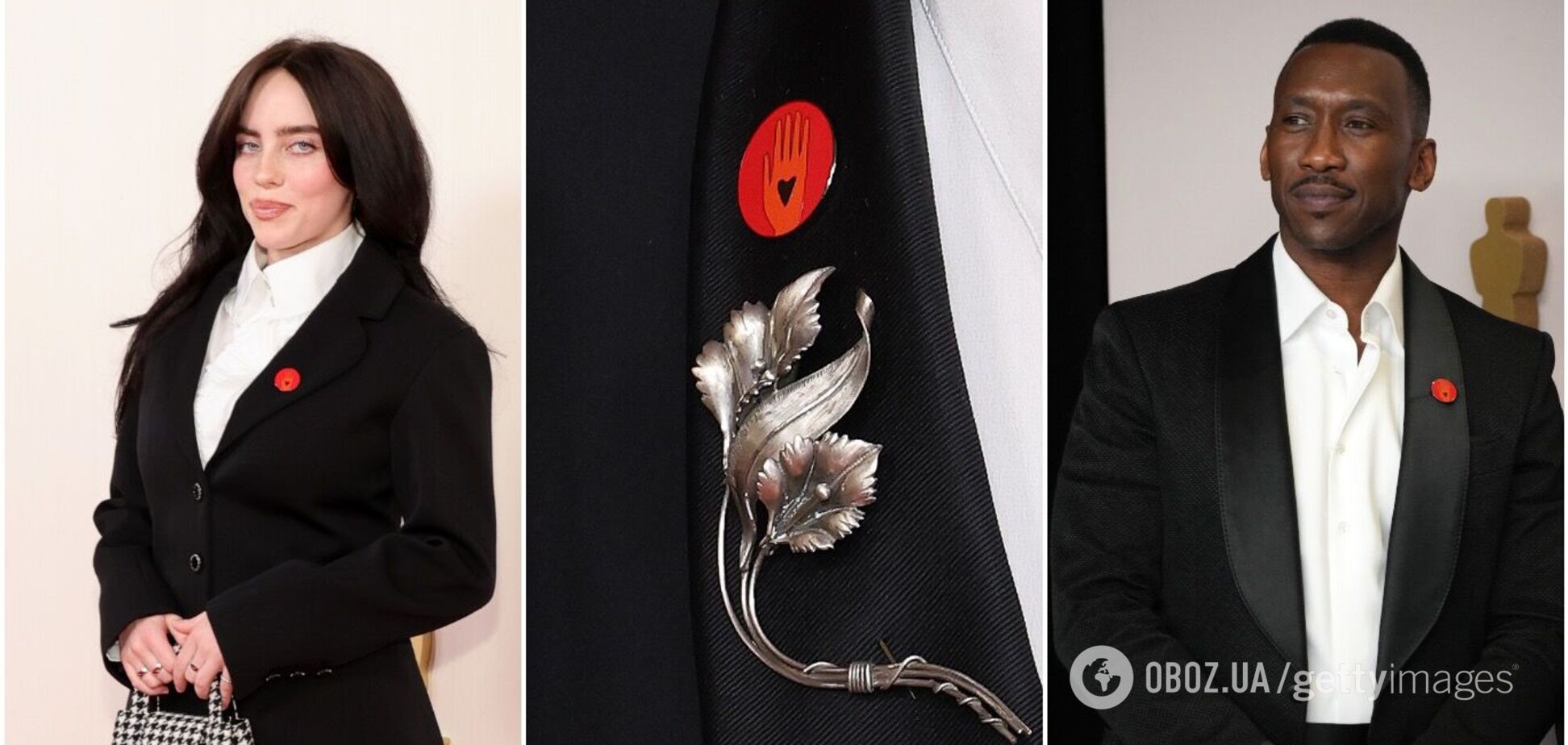 И ни одного актера с пином, где был бы флаг Украины. Журналист заметил интересную деталь на Оскаре 2024