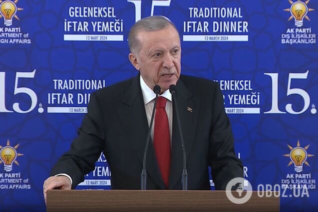'Без участия России не будет результатов': Эрдоган раскритиковал запланированный в Швейцарии саммит украинской 'формулы мира'