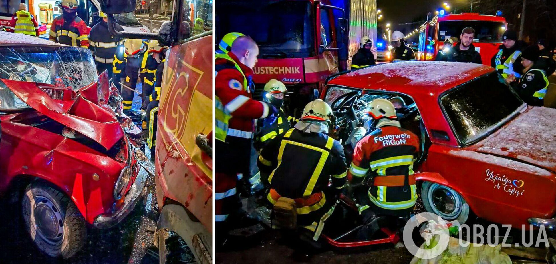 В легковушке зажало мужчину