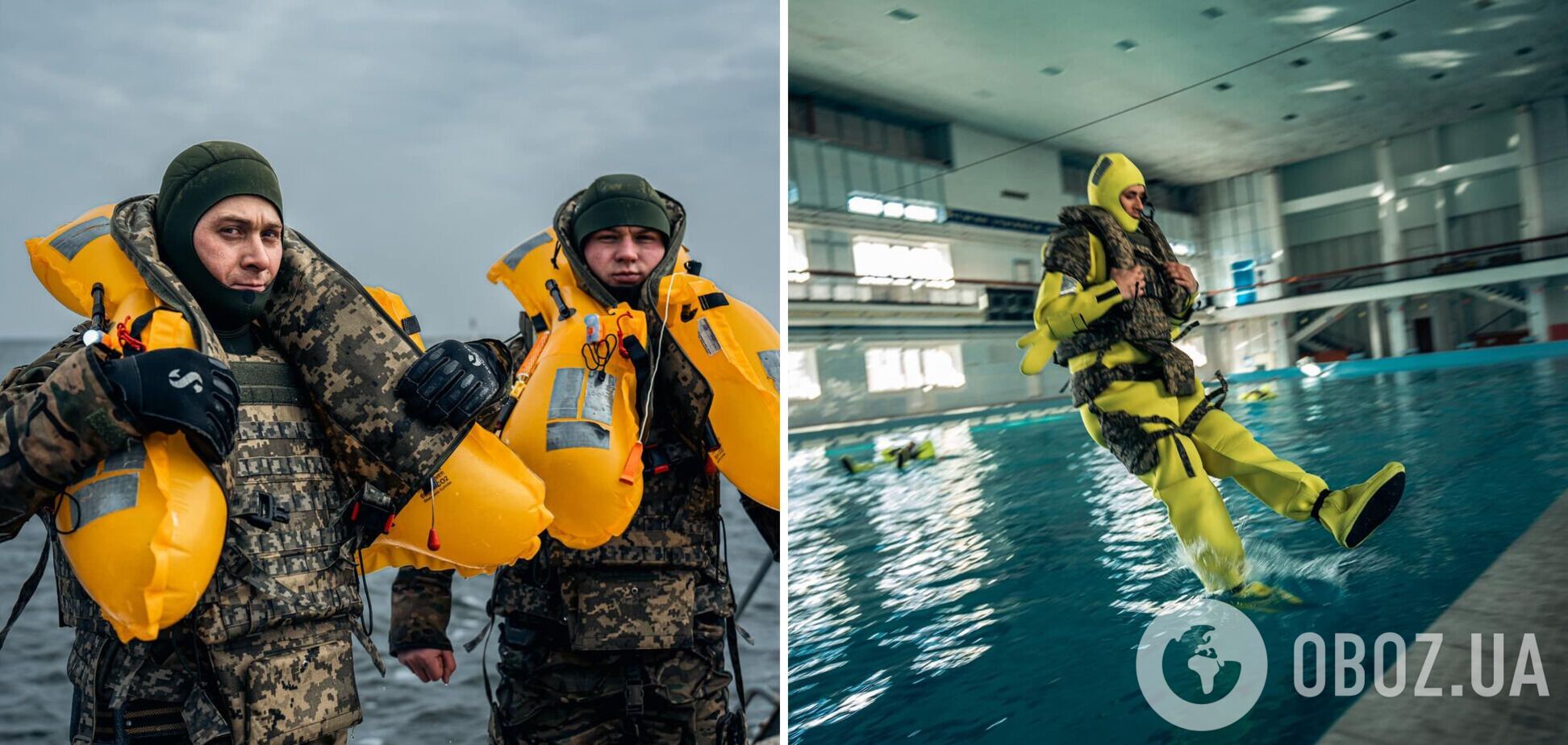 Витримують до 27 кг додаткової ваги: у Міноборони показали випробування 'плавучих бронежилетів' для спецпідрозділів ЗСУ. Фото