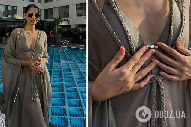 'Мисс Украина' София Шамия показала фото в купальнике и засветила супермодный маникюр