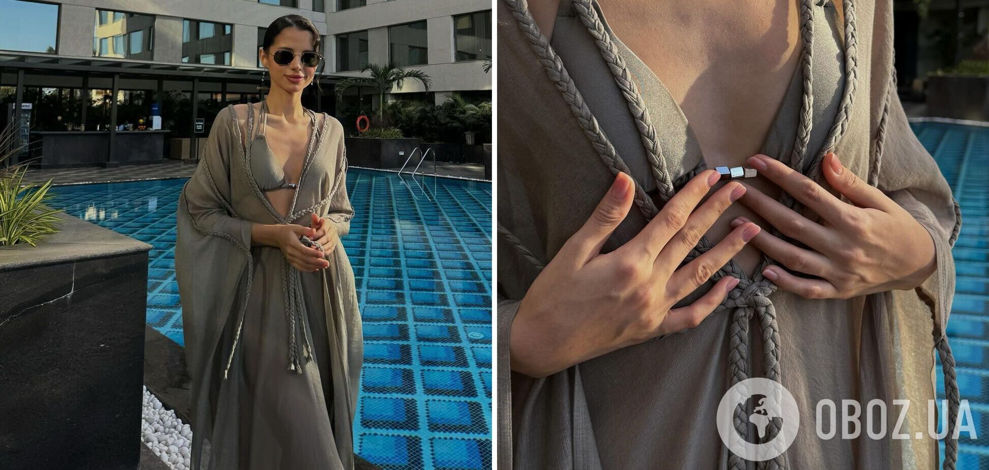 'Мисс Украина' София Шамия показала фото в купальнике и засветила супермодный маникюр