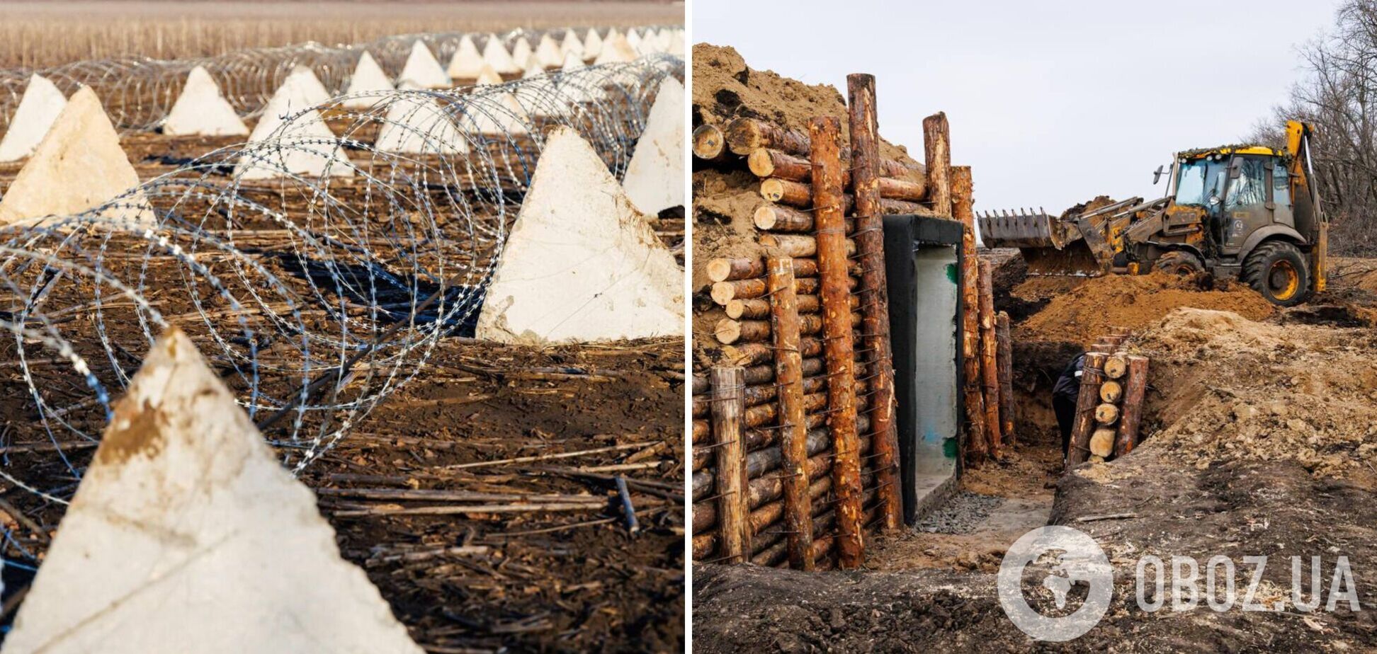 Будівельники працюють 24/7: на Харківщині зводять нову лінію оборони. Фото