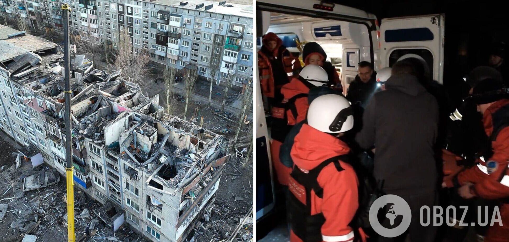 Черговий злочин агресора: у ДСНС показали, як рятували людей з-під завалів у Мирнограді після удару РФ. Відео