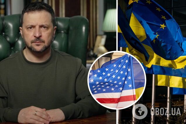 ЄС і США: Зеленський назвав найбільш пріоритетні напрямки міжнародної роботи