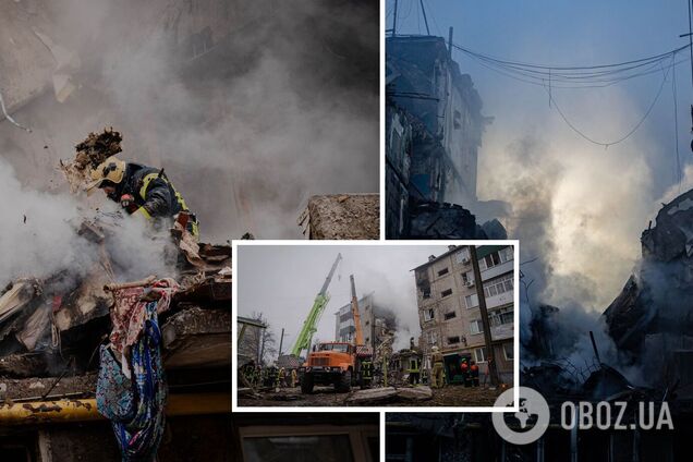 В Сумах из-под завалов дома достали тело мужчины: поисковые работы продолжаются. Видео