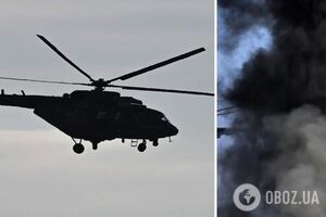 У Росії знищено гелікоптер Мі-8, його ціна може сягати 15 млн доларів – ГУР