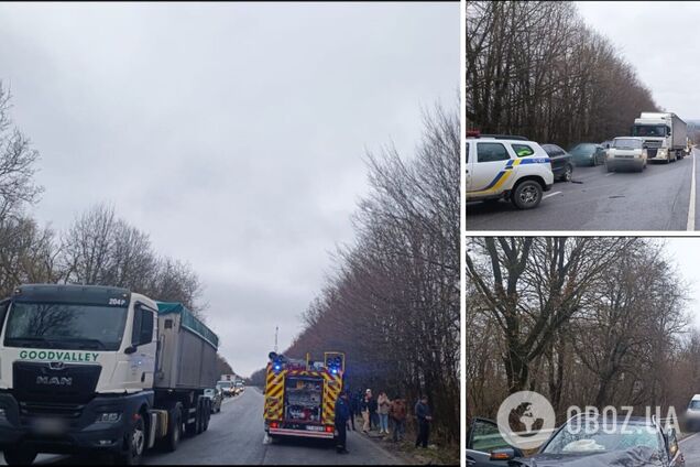 На Прикарпатті легковик протаранив автобус із пасажирами: є загиблі. Фото