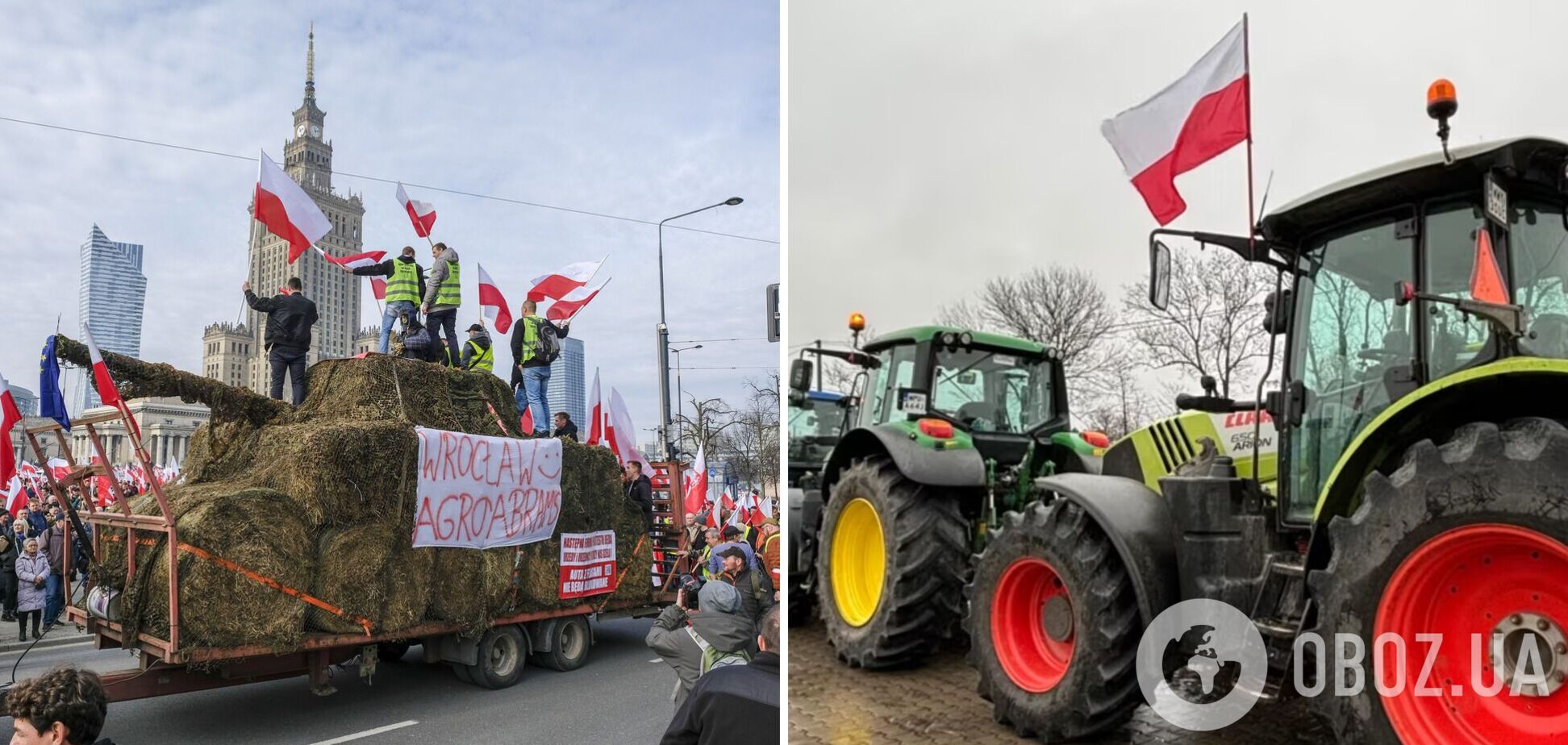 Нужны 'быстрые наличные': Польские фермеры требуют от Брюсселя €15 млрд компенсаций из военного фонда