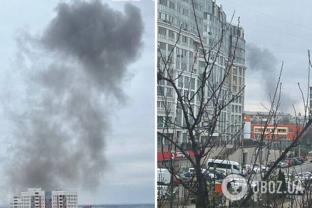 У російському Бєлгороді поскаржилися на вибухи, піднялися стовпи диму. Фото 