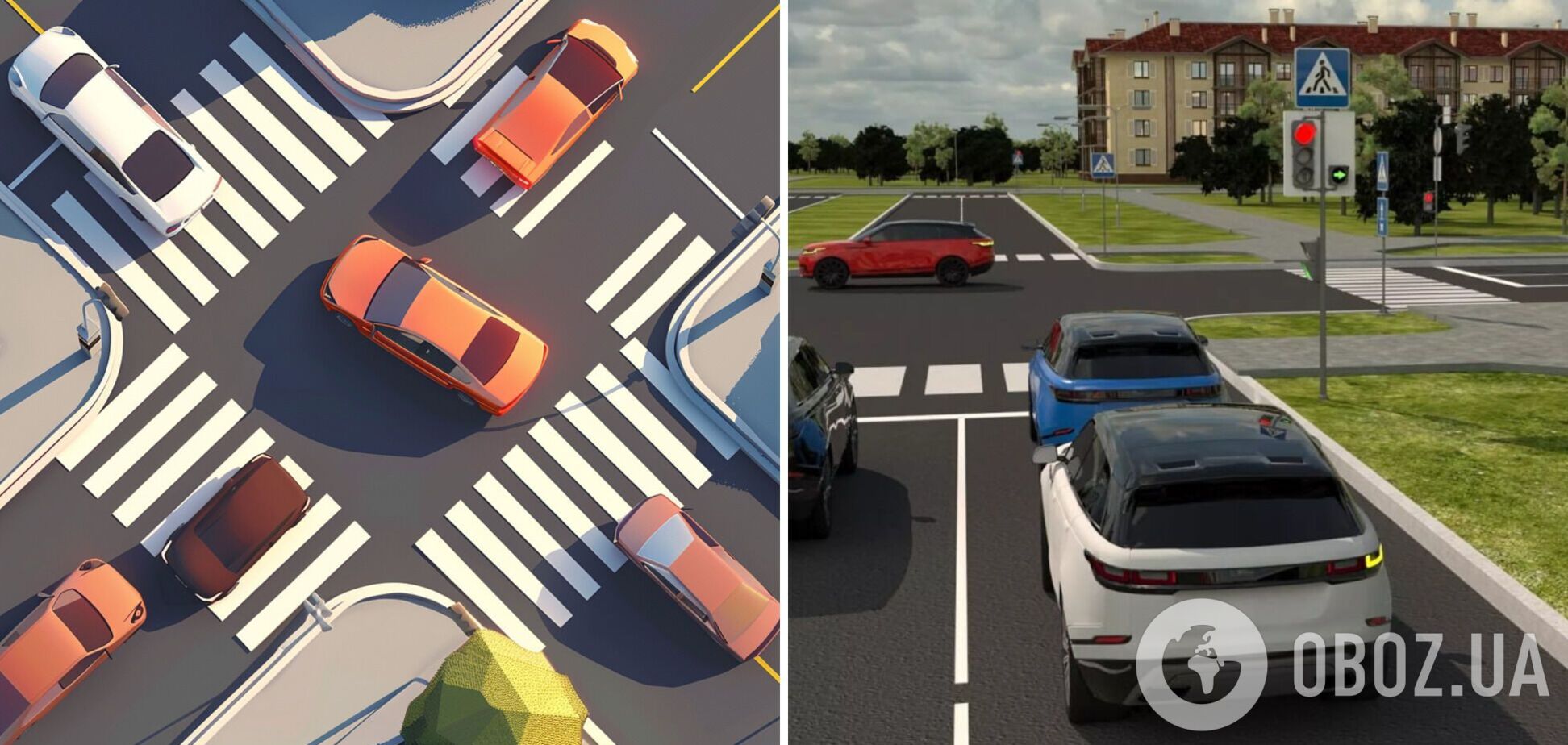 Как должен поступить водитель авто: сложная задача по ПДД. Фото
