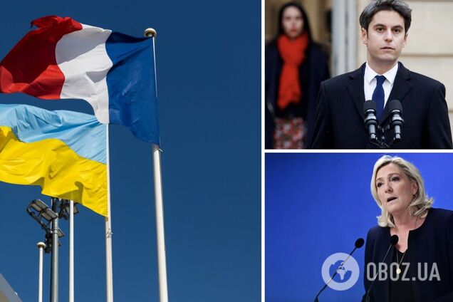 Французькі політики підтримали Україну: Атталь заговорив українською, а Ле Пен несподівано змінила риторику. Відео