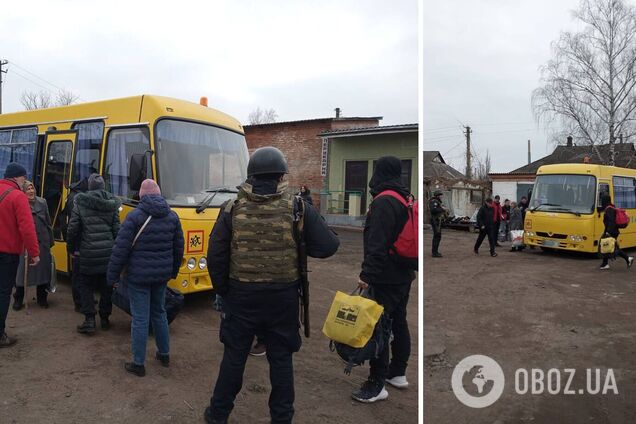 З прикордонних районів Сумщини евакуювали майже 200 людей. Фото