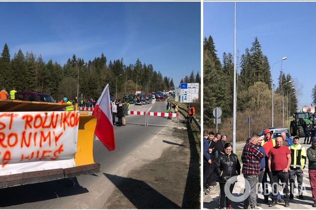 Поляки розпочали блокаду кордону зі Словаччиною