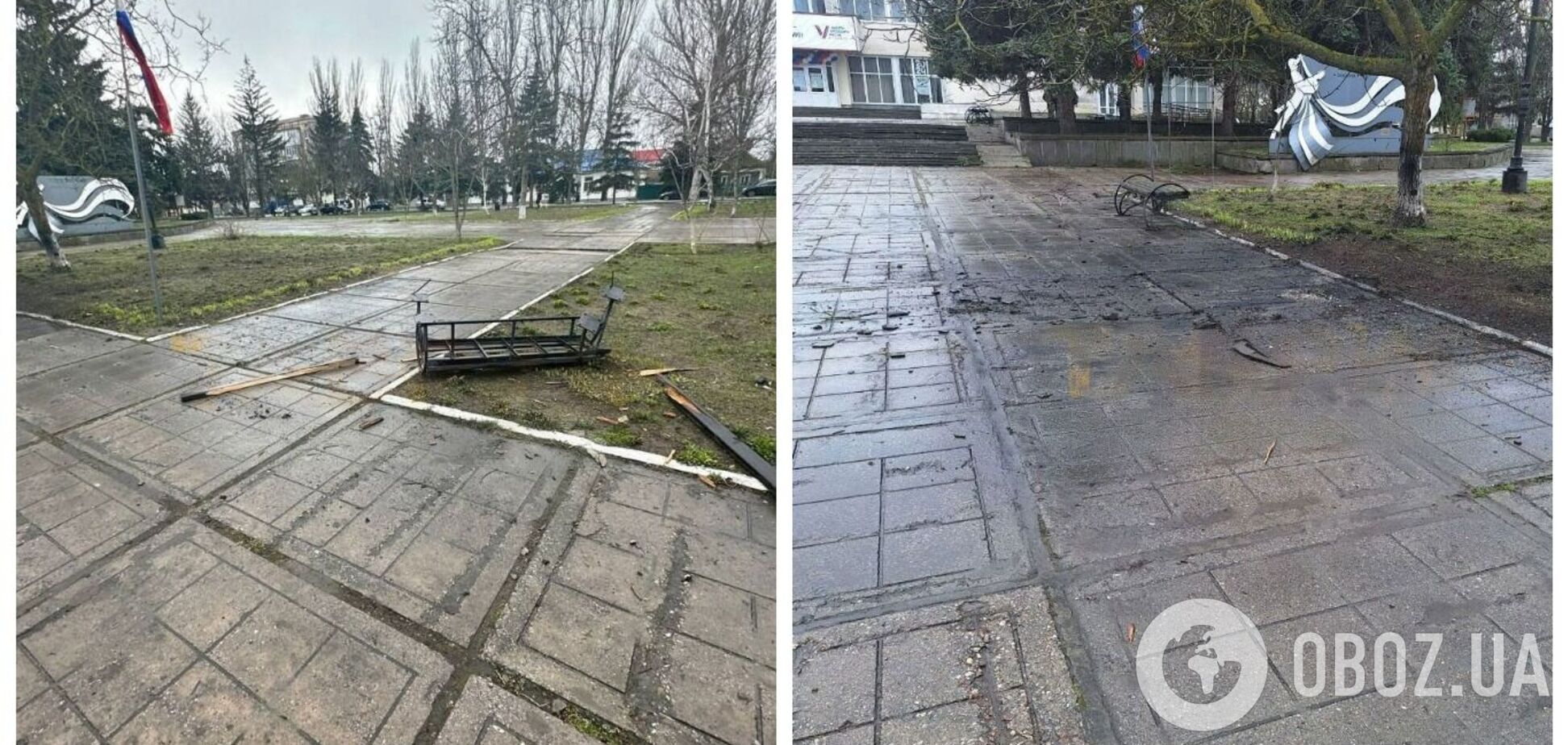 Украинские патриоты устроили диверсию во время 'выборов Путина' в Скадовске: пять оккупантов ранены