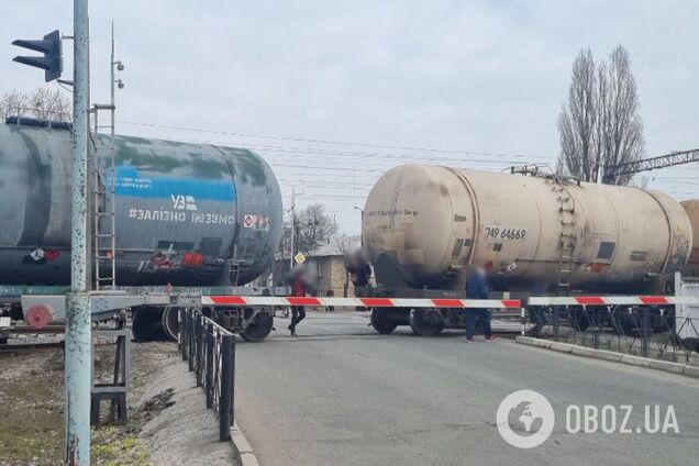 Через аварію тимчасово перекривали рух для авто