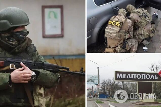 Оккупанты обвинили мелитопольца  в 'призывах к терроризму' за селфи с надписью о Путине: мужчина задержан