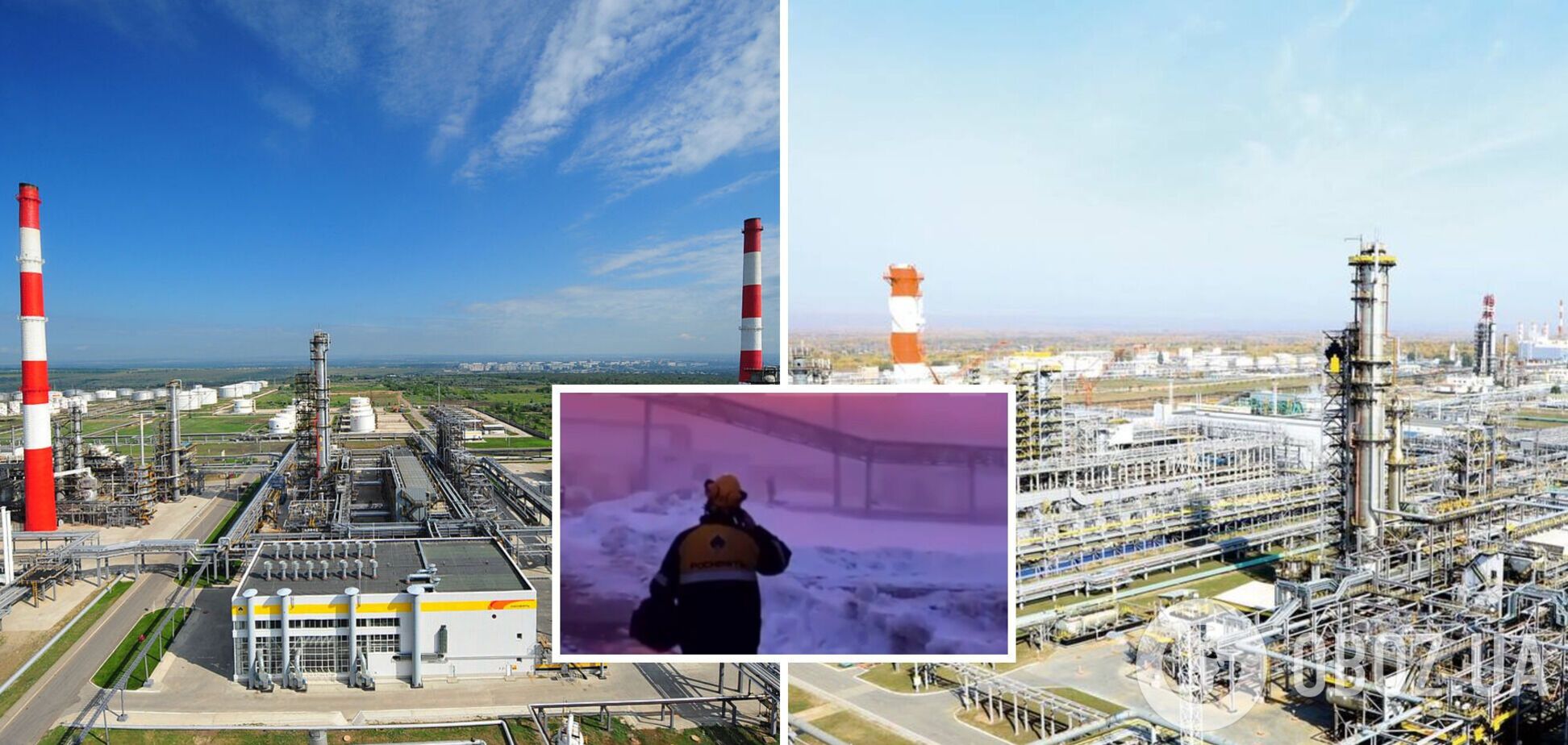 В Самарской области дроны атаковали сразу два НПЗ, вспыхнул мощный пожар. Видео