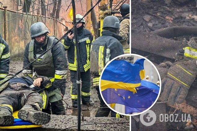 'Ці атаки мають припинитися': в ЄС назвали ракетний удар РФ по Одесі доказом варварської природи путінської агресії