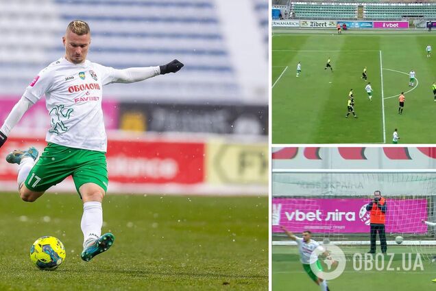 Український футболіст-чемпіон забив фантастичний гол із 25 метрів. Відео
