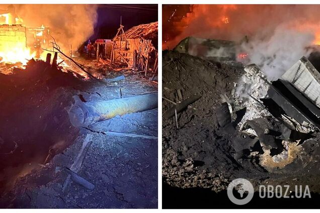 Встигли вибігти з палаючої оселі: на Чернігівщині родина дивом вижила під час ракетного удару, але втратила дім. Фото
