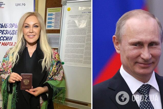 'Я являюсь частью великого народа': предательница Повалий пробила дно, показавшись с российским паспортом на выборах Путина