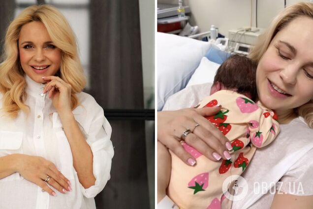 Лілія Ребрик, яка втретє стала мамою, замилувала відео з новонародженою донькою