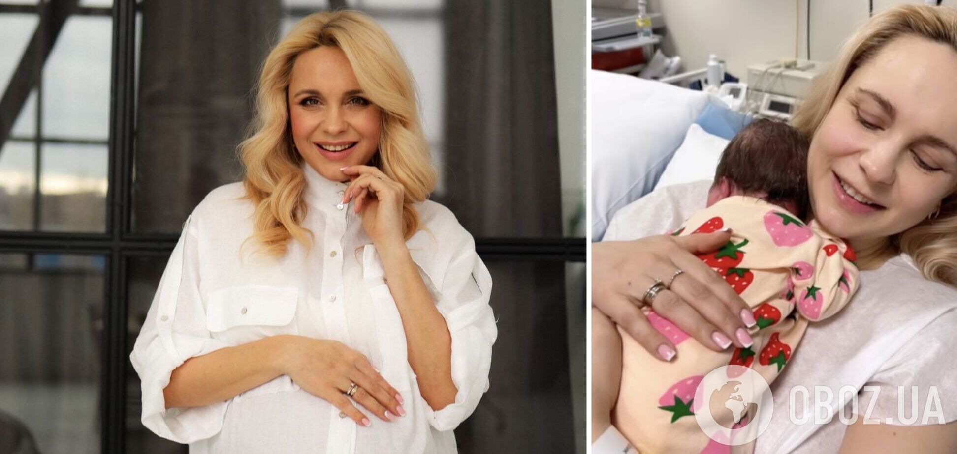 Лілія Ребрик, яка втретє стала мамою, замилувала відео з новонародженою донькою
