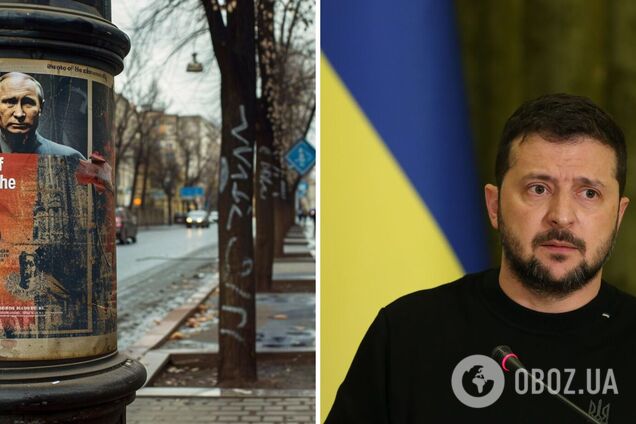 Зеленский: Путин имитирует выборы, а должен сидеть на скамейке подсудимых в Гааге