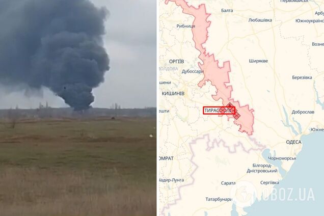 В непризнанном Приднестровье заявили об 'атаке' на воинскую часть, Молдова официально отвергла причастность Украины. Фото и видео