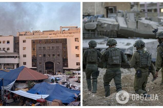Будівлю оточили танки: Ізраїль заявив про операцію навколо найбільшої лікарні в Газі
