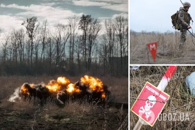 Восстановление Украины начинается с разминирования: в Генштабе показали работу инженерных подразделений ВСУ. Фото