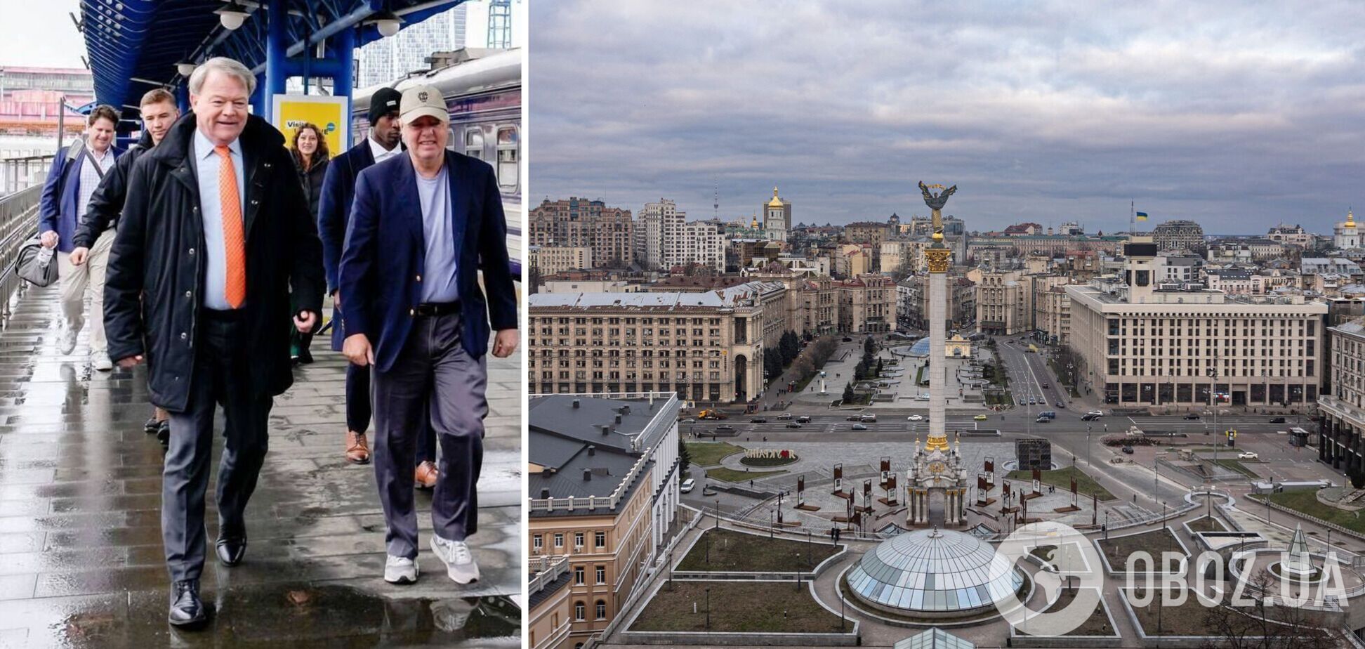 'Непреклонная поддержка США имеет решающее значение': в Киев прибыл сенатор-республиканец Линдси Грэм. Фото