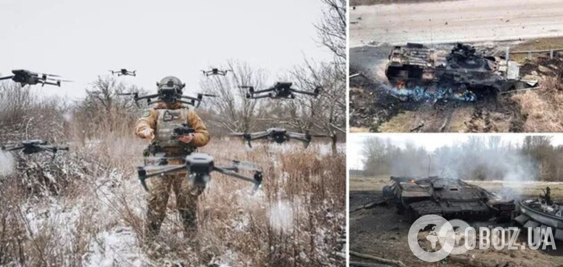 Разоружение армии РФ продолжается: 'Армия дронов' за две недели уничтожила почти 90 танков